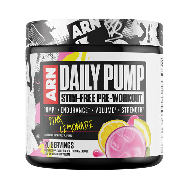 ARMS RACE NUTRITION DAILY PUMP – STIM-FREE PRE-WORKOUT