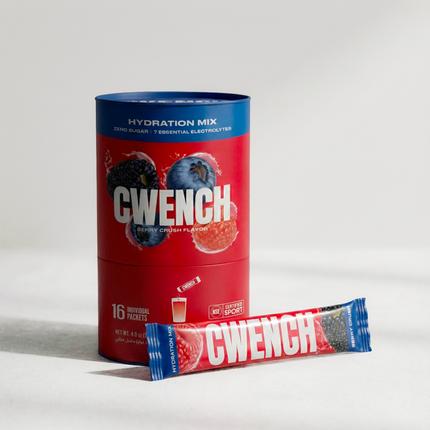 CWENCH HYDRATION ELECTROLYTE MIX + BCAA (16 STICKS)