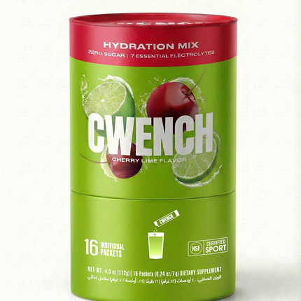CWENCH HYDRATION ELECTROLYTE MIX + BCAA (16 STICKS)