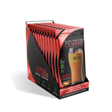 CHIKE PROTEIN ICED COFFEE – SACHETS, 20G PROTEIN + ESPRESSO ENERGY