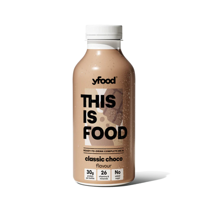 yFood Meal Replacement Drink- 30g Protein+ 26 Vitamins & Minerals 500ml