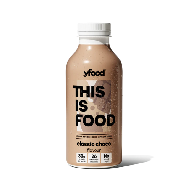 yFood Meal Replacement Drink- 30g Protein+ 26 Vitamins & Minerals 500ml