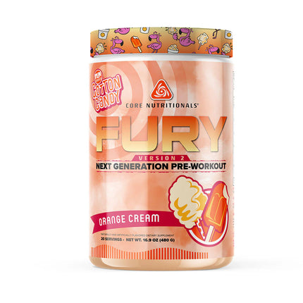 CORE NUTRITIONALS FURY V2 20 SERV