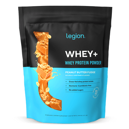 LEGION WHEY+ ISOLATE POWDER – ULTRA‑FILTERED GRASS FED PROTEIN 30 SERV