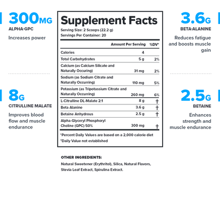 LEGION PULSE STIM‑FREE – PRE‑WORKOUT FOR PERFORMANCE WITHOUT CAFFEINE 20 SERV