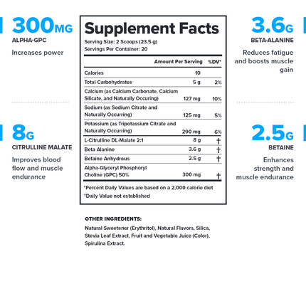 LEGION PULSE STIM‑FREE – PRE‑WORKOUT FOR PERFORMANCE WITHOUT CAFFEINE 20 SERV