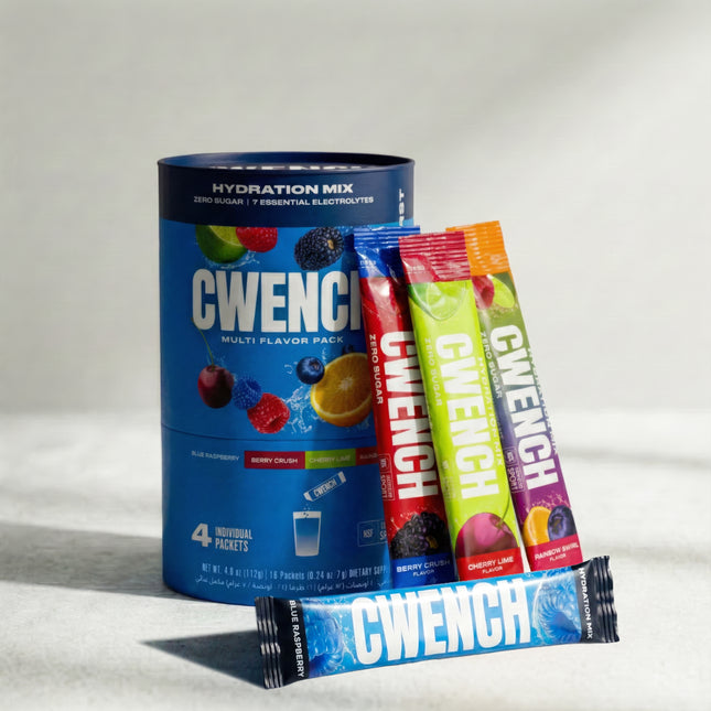 CWENCH HYDRATION ELECTROLYTE MIX + BCAA (16 STICKS)