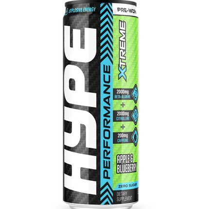 HYPE PRE-WORKOUT ENERGY DRINK (24 PACK)