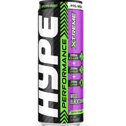 HYPE PRE-WORKOUT ENERGY DRINK (24 PACK)