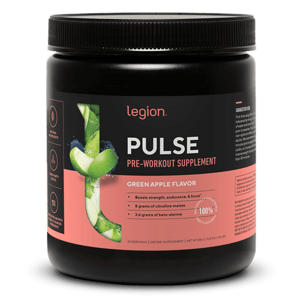 LEGION PULSE PRE‑WORKOUT – HIGH‑INTENSITY STIMULATED PRE‑WORKOUT FORMULA 20 SERV