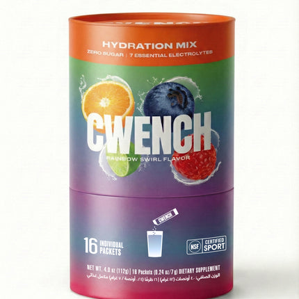 CWENCH HYDRATION ELECTROLYTE MIX + BCAA (16 STICKS)